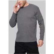 Pull Kebello Pull Col Rond Gris H