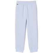 Pantalon enfant Lacoste PANTALON DE SURVÊTEMENT COLOR BLOCK BLEU CLAIR...