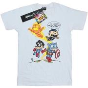 T-shirt Marvel Avengers Invaders Cartoon