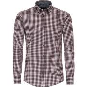 Chemise Casa Moda Chemise Violet A Carreaux