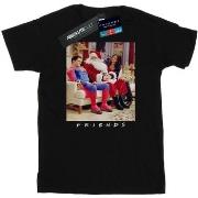 T-shirt Friends Superman And Santa