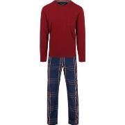 Pyjamas / Chemises de nuit Tommy Hilfiger Pyjama Set Rouge