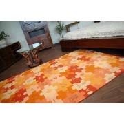 Tapis Rugsx Tapis enfant PUZZLES orange 100x150 cm