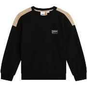 Pull enfant Timberland Sweat coton col rond