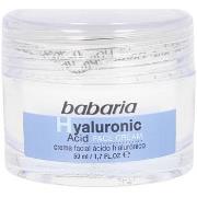Hydratants &amp; nourrissants Babaria Hyaluronic Acid Crema Facial Ult...
