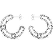 Boucles oreilles Les Georgettes Boucles d'oreilles Ecailles Argenté