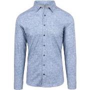 Chemise Desoto Chemise Kent Optics Bleu