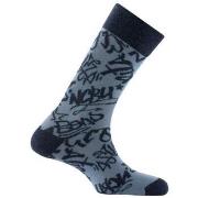 Chaussettes Kindy Mi-chaussettes en coton motif graff MADE IN FRANCE