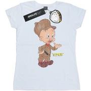 T-shirt Dessins Animés Elmer Fudd Distressed