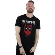 T-shirt Marvel Deadpool Dripping Head