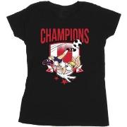 T-shirt Dessins Animés Lola Football Champions