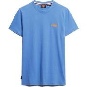 T-shirt Superdry Essential logo bleu tsh mc