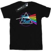 T-shirt enfant Pink Floyd Neon Darkside