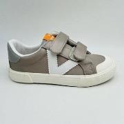 Baskets enfant Victoria BASKET DOUBLE VELCROS GRIS