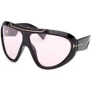 Lunettes de soleil Tom Ford FT1094 LINDEN Lunettes de soleil, Noir/Vio...