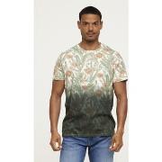 T-shirt Lee Cooper T-shirt ABAO Ivory