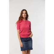 T-shirt Lee Cooper Polos CAISSY Fushia