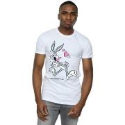 T-shirt Dessins Animés Bugs Bunny In Love