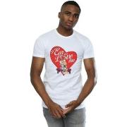 T-shirt Dessins Animés Bugs Bunny And Lola Valentine's Day Love Me