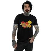 T-shirt Dessins Animés Valentine's Day Love Bird