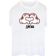 T-shirt Disney Love You Hands