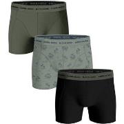 Boxers Björn Borg Björn Borg Boxer-shorts Lot de 3 Vert