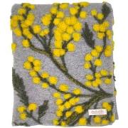 Plaids, jetés Biella Fabrics Plaid Mimosa Grey/Yellow/Green