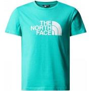 T-shirt enfant The North Face NF0A87T6 B S/S EASY TEE-PIN GEYSER