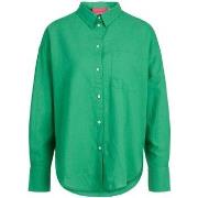 Chemise Jjxx 12231340 JAMIE LINEN-MEDIUM GREEN