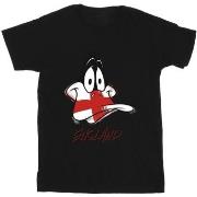 T-shirt Dessins Animés Daffy England Face