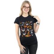 T-shirt Dessins Animés Many Faces