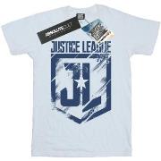 T-shirt enfant Dc Comics Justice League Movie Indigo Logo