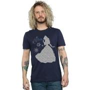 T-shirt Disney Belle Christmas Silhouette