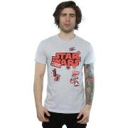 T-shirt Disney The Last Jedi Badges