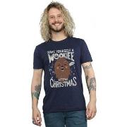 T-shirt Disney Wookiee Little Christmas