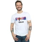 T-shirt Disney The Mandalorian Landscape