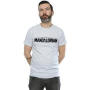 T-shirt Disney The Mandalorian Logo