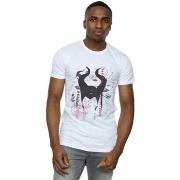 T-shirt Disney Maleficent Mistress Of Evil Growing Wild Horns Collage