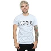 T-shirt Disney Mickey Mouse Four Emotions