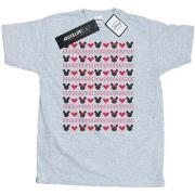 T-shirt Disney Mickey And Minnie Christmas Hearts