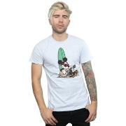 T-shirt Disney Mickey Mouse Surf And Chill