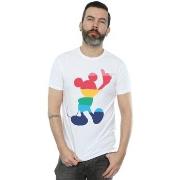 T-shirt Disney Mickey Mouse Rainbow Pose
