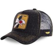 Casquette Capslab Casquette Trucker Looney Tunes Gros Minet Noir