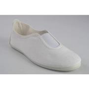 Chaussures Bienve Toile 100 blanche