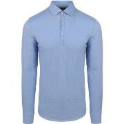 T-shirt Suitable Camicia Polo Bleu Clair