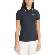 T-shirt Ea7 Emporio Armani Polo bleu nuit pour femme EA7 3DTF04 TJ9DZ