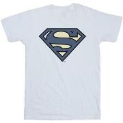 T-shirt enfant Dc Comics Superman Indigo Blue Logo