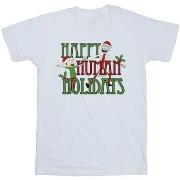 T-shirt Rick And Morty Happy Human Holidays