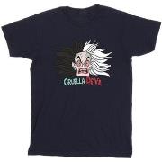T-shirt enfant Disney 101 Dalmatians Cruella De Vil Crazy Mum