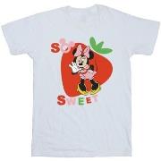 T-shirt Disney Minnie Mouse So Sweet Strawberry